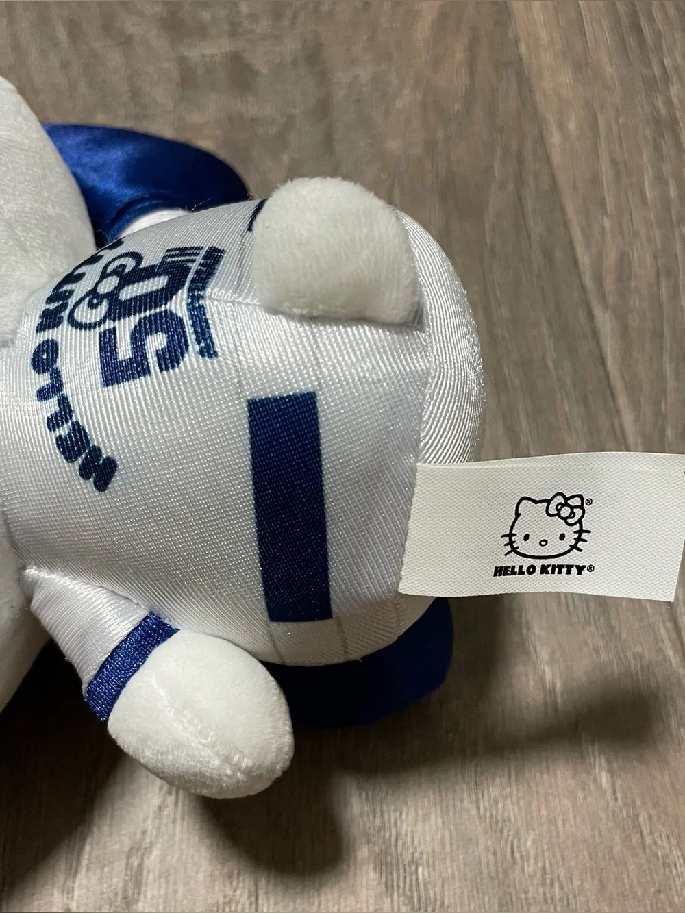 50th Anniversary Los Angeles Dodgers x Hello Kitty Plush Toy NWT - Blue & White